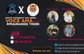 RimauNangis Digital LLC 在世界加密社區進行路演